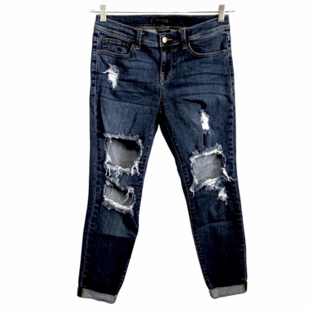 SP Black Label Sexy Boyfriend Sneak Peek Distressed Jeans